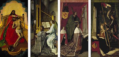 Hugo van der Goes The Trinity Altarpiece china oil painting image